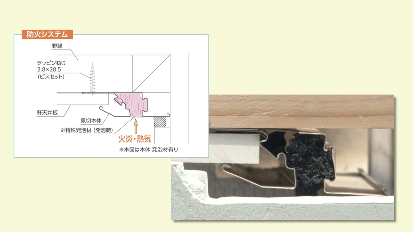 法律に即した高い防火性能